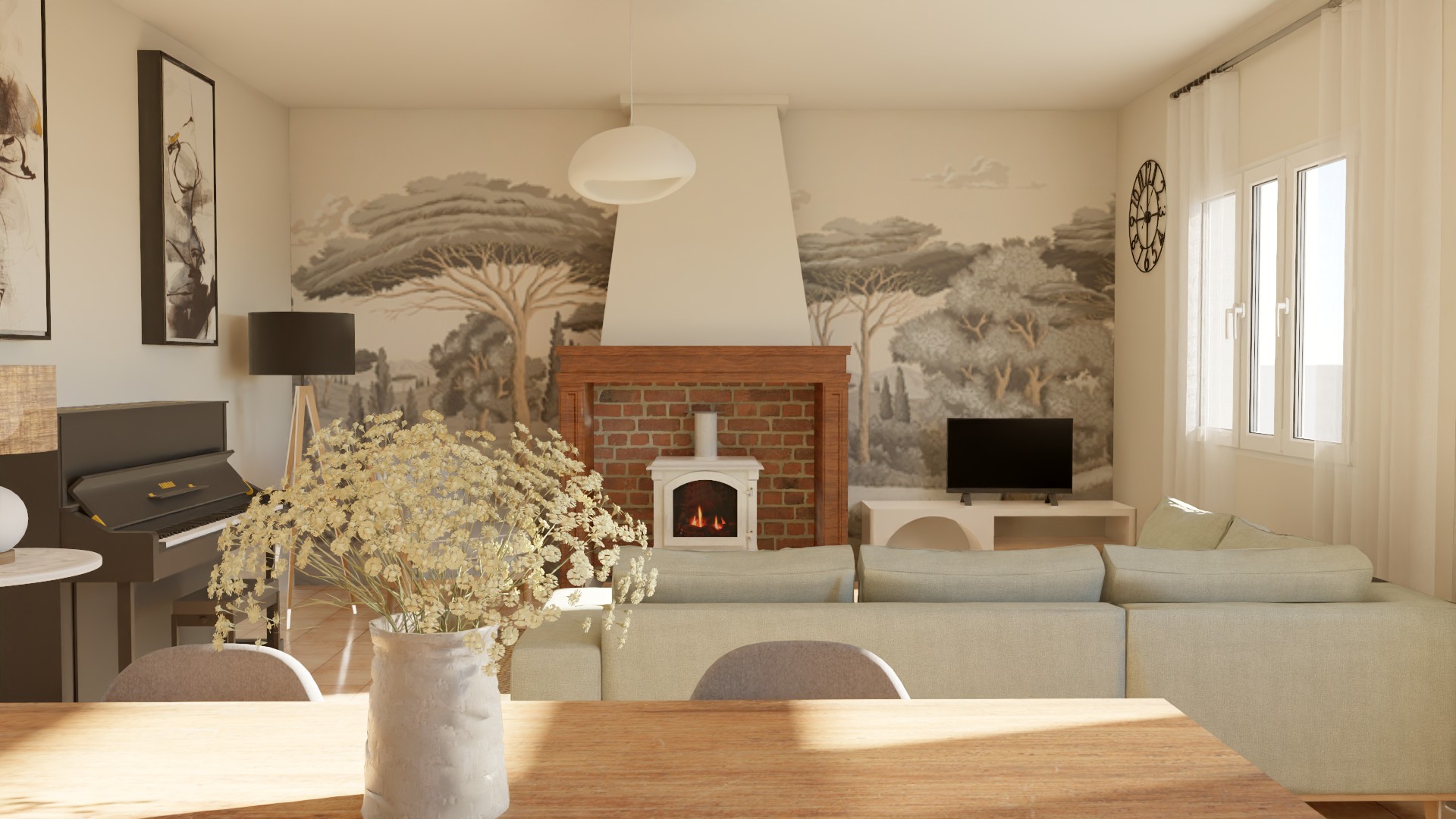 Visualisation 3D d’un projet d’aménagement intérieur personnalisé en Normandie