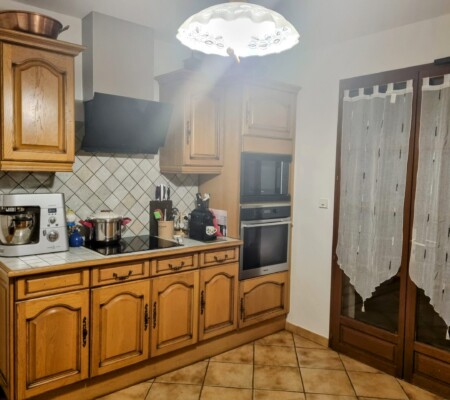 Home Staging | Cuisine "Les Épis" - Le charme du Vexin au cœur de la maison.